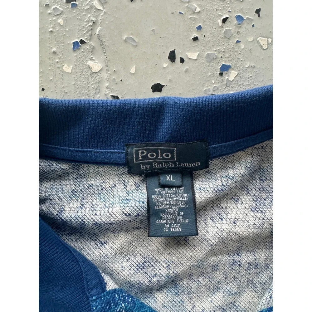 Polo Ralph Lauren‎ Kids Polo Shirt Striped Short Sleeve Top XL - Picture 3 of 4